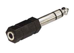 Adapter 6,3mm stereo-m / 3,5mm stereo-ž