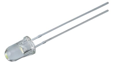 LED dioda 5mm/20000 KS ultra high  bijela  15°