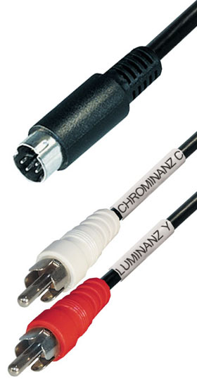 Kabel S-Video-m / 2CINCH  1,5m