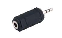 Adapter 2,5mm stereo-m / 3,5mm stereo-ž