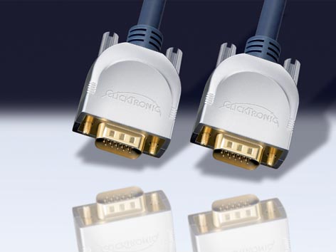 VGA kabel  2m CLICKTRONIC HC260-200