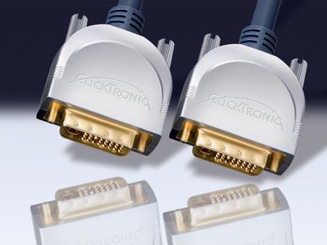 Kabel DVI-I  5m CLICKTRONIC HC200-500