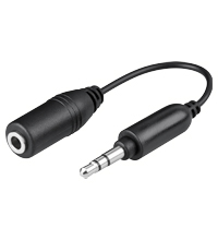 Adapter 3,5mm stereo-m / 3,5mm stereo-ž kabel