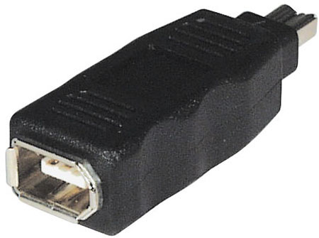 DV adapter FireWire 400 6pin/4pin