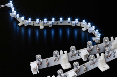 LED traka LED strip flex with 18 LEDs white