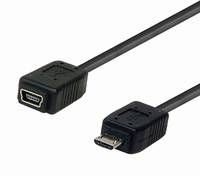 Adapter USB Micro-m / USB Mini-ž kabel