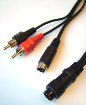 Kabel MOVIE / S-Video + 2CINCH-m 3m