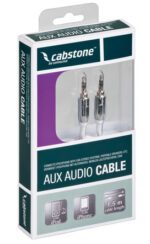 Kabel 3,5mm stereo-m / m  1,5m AUX CABSTONE