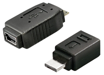 Adapter USB Micro-m / USB Mini-ž