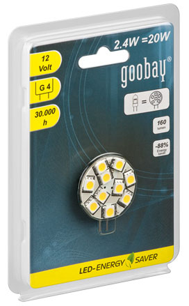 Žarulja LED-chip G4S 10 SMD