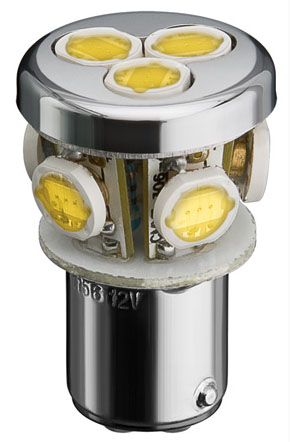 LED žarulja BA15D 12V white cluster 24mm