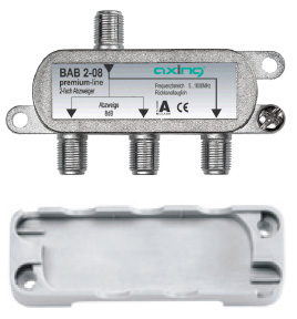 Odcjepnik  2 izlaza -10dB AXING BAB 2-10