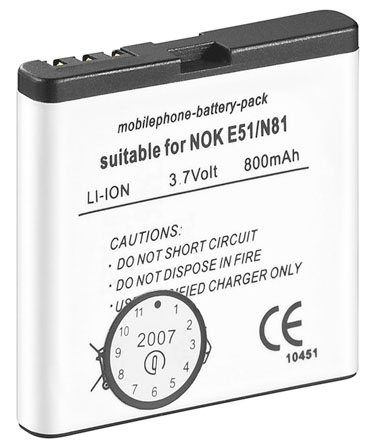 baterija Nokia E51 N81 N81 8GB 6720 BP-6MT