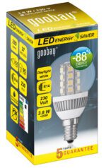 LED žarulja E14 3,8W=30W 5500K Daylight 360° 220LM