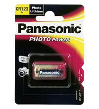 Baterija 3V CR123A 1550mAh Panasonic Photo Power