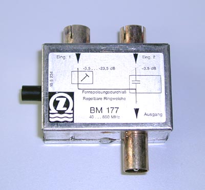 Antenski combiner VHF-UHF/VHF-UHF Dcpass