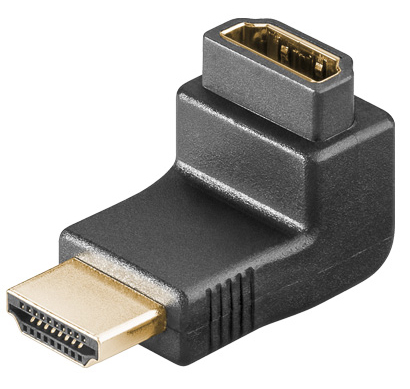 Adapter HDMI-m / HDMI-ž kutni 90°