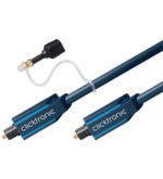 Kabel TOSLINK optički audio  5m + 3,5mm Mini Toslink CLICKTRONIC 70370