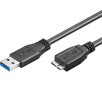 USB kabel USB A-m / USB Micro B-m 1,8m USB3.0 SuperSpeed