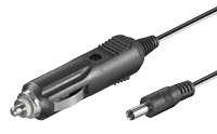Auto upaljač kabel-m / DC 2,1x5,5mm 1,8m