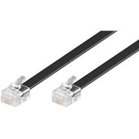 Telefonski kabel RJ12  3m crni