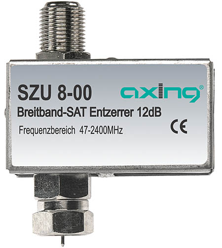 SAT equalizer 12dB 950-2200MHz AXING SZU 8-00