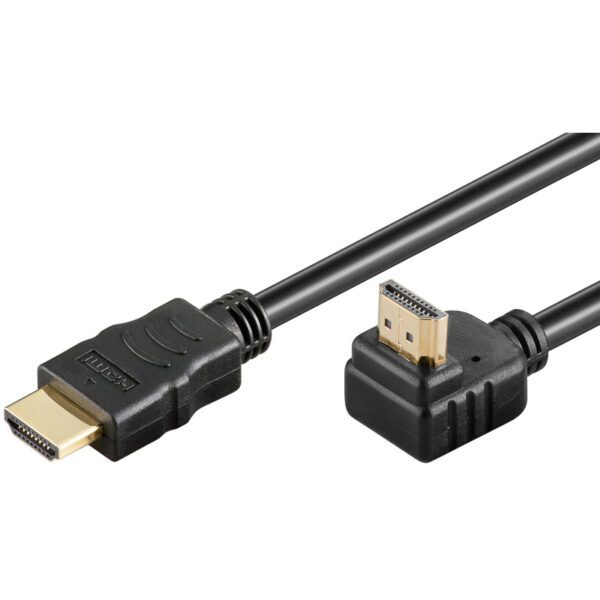 HDMI kabel  1,5m kutni 90° UHD 4K