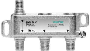 TV razdjelnik F 1/3  AXING BVE 30-01