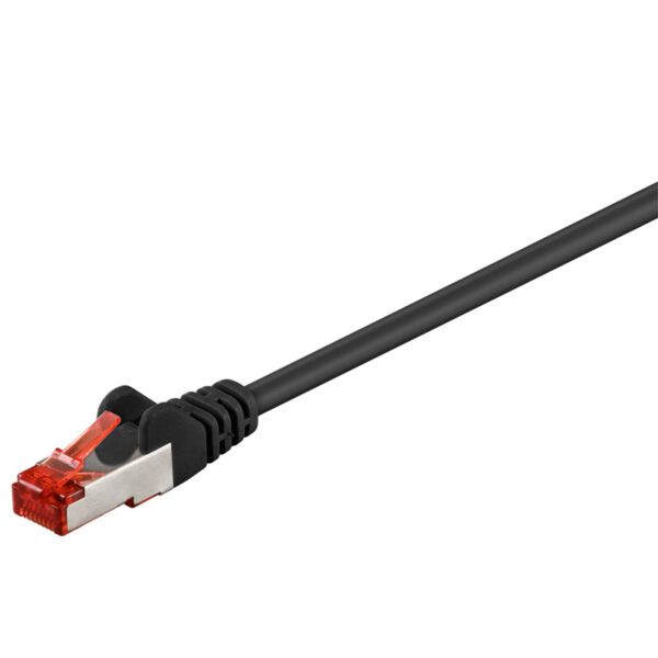 Patch kabel CAT6 S/FTP PIMF  0,5m crni