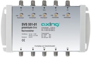 Multiswitch pojačalo za seriju SPU55x-00 AXING SVS 551-01