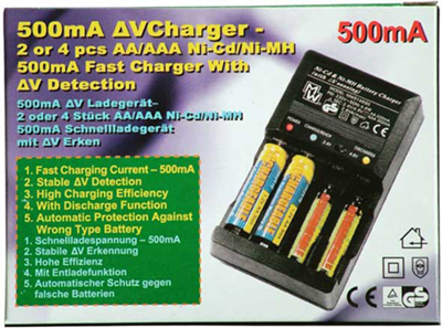 Punjač baterija AA AAA brzi