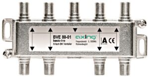 TV razdjelnik F 1/8  AXING BVE 80-01