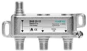 Odcjepnik  2 izlaza -16dB AXING BAB 20-16
