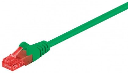 Patch kabel CAT6  U/UTP  1m zeleni