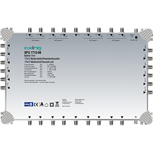 Multiswitch 17/12 basic line AXING SPU 1712-06