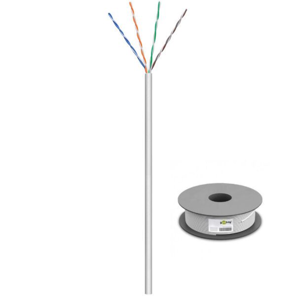 Kabel CAT5E  U/UTP licna CCA neoklopljen unutarnji PVC 100m