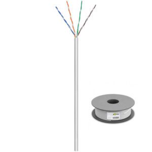 Kabel CAT5E  U/UTP licna Cu neoklopljen unutarnji PVC 100m
