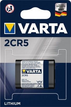 Baterija 6V 2CR5 6203 Varta Profesional