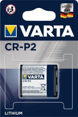 Baterija 6V CR-P2 6204 Varta Profesional