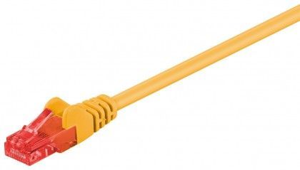 Patch kabel CAT6  U/UTP  1m žuti