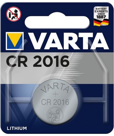 Baterija 3V CR2016 90mAh Lithium Varta