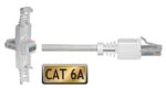 Konektor RJ45 CAT6A  UTP bezalatni do 7,5mm