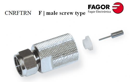 Konektor F 10,3mm twist  FAGOR CNRFTRN