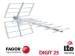 TV antena 13dB FAGOR DIGIT25LTE D2