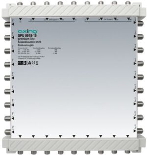 Multiswitch 9/18 premium line AXING SPU 9918-19