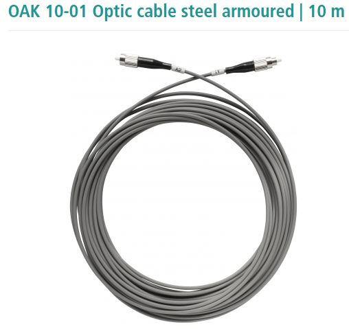 Optički kabel FC/PC  10m armiran  AXING OAK 10-01