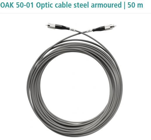 Optički kabel FC/PC  50m armiran  AXING OAK 50-01