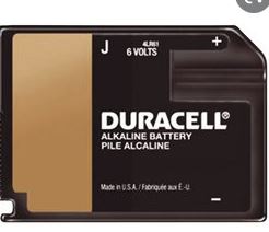 Baterija 6V 4LR61 V4918 Flatpack 7K67 J Duracell