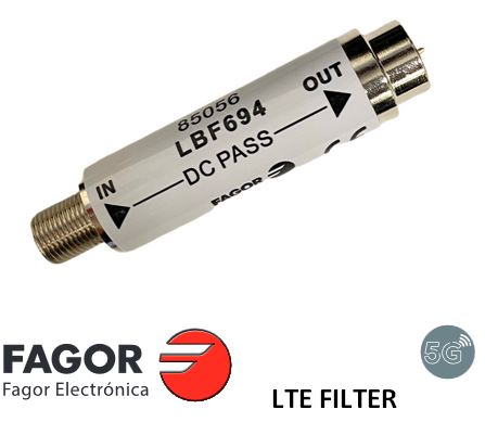 LTE filter 5-694MHz FAGOR LBF694