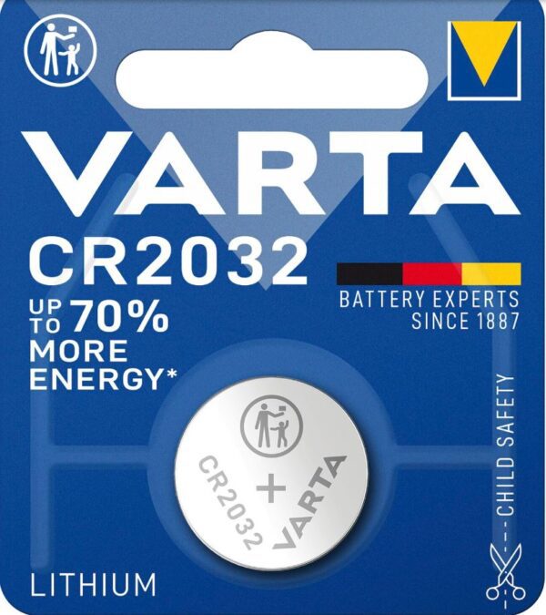 Baterija 3V CR2032 Varta